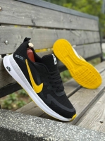 کتونی اسپرت Nike Max مشکی زرد