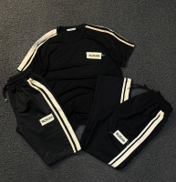 ست سه تیکه BALENCIAGA دو خط مشکی