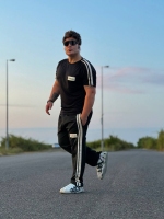ست سه تیکه BALENCIAGA دو خط مشکی