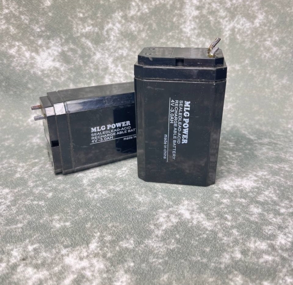 باتری اسیدی 4 ولت 3 آمپر ساعت مارک mlg power