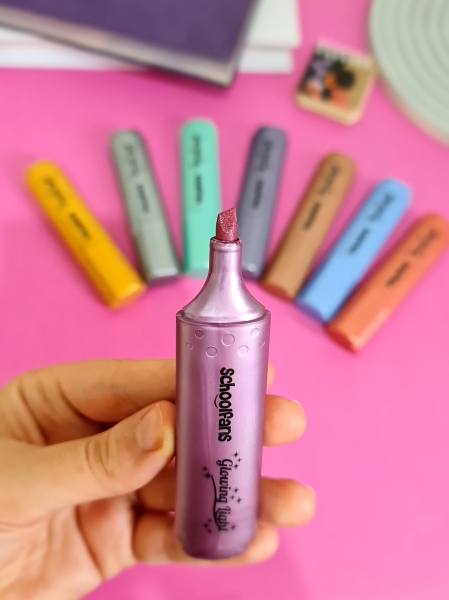 هایلایتر اکلیلی متالیک schoolfans