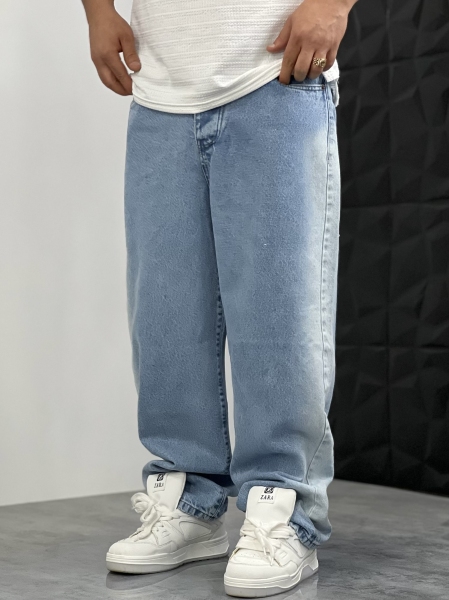 بگ جین ZARA آبی تینت کد 513 B