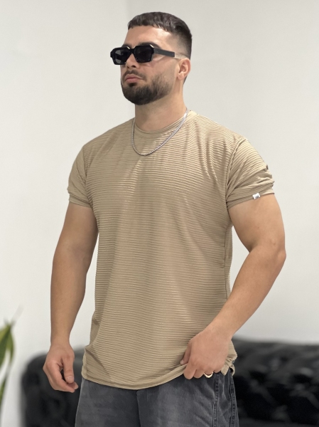 تیشرت Basic X نسکافه ای