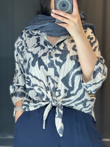 شومیز گره ای