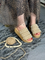 صندل لژدار مرواریدی