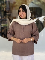 شومیز یقه دکمه صوفیا