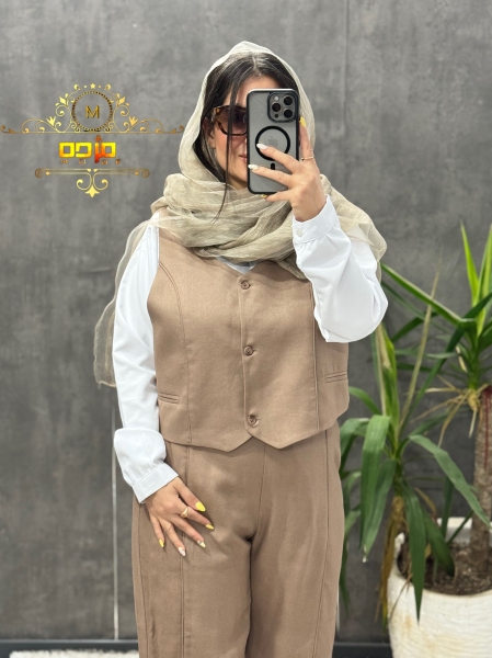 ست جلیقه شلوار کجراه