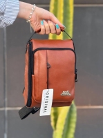 کیف دوشی HERMES قهوه ای