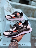 کتونی اسپرت NIKE NEW FASHION مشکی طوسی نارنجی