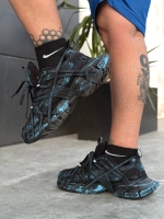 کتونی اسپرت BALENCIAGA SPIDER مشکی آبی