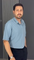 پیراهن دوشین آستین کوتاه طوسی