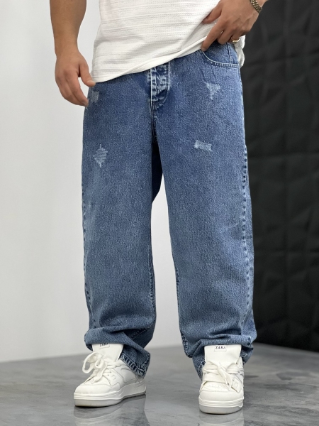 بگ جین ZARA آبی کد 520 C