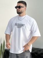 تیشرت پنبه LOUIS سفید
