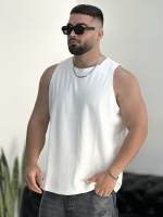 تاپ VEST سفید