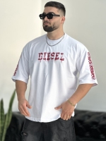 تیشرت 2نخ DIESEL سفید