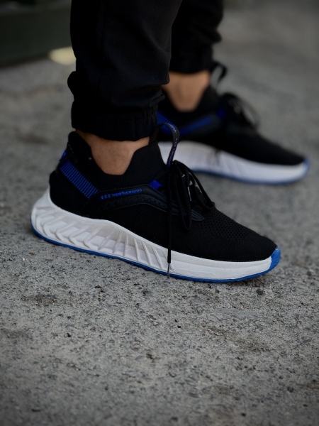 کتونی اسپرت (بافت نیوبالانس) مشکی آبی