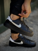 کفش اسپرت(نایک ویجا) مشکی تمام نایک نقره ای