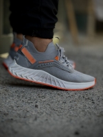 کتونی اسپرت(بافت نیوبالانس)طوسی نارنجی