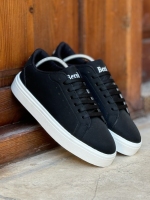 کفش اسپرت(ونس برشکا)مشکی زیره سفید