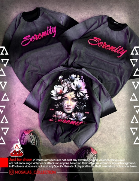 تیشرت پشت چاپ نگین