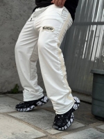 شلوار اسلش تک نوار BALENCIAGA سفید