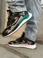 کتونی اسپرت NIKE NEW FASHION مشکی طوسی سبز
