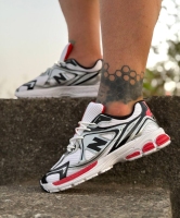 کتونی اسپرت new balance 1064 سفید قرمز
