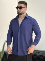 پیراهن دوشین ZARA آبی کاربنی