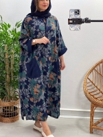 پیراهن کنفی جیبدار