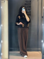 ست شومیز تدی با شلوار