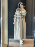 دو تیکه سرافون با شومیز گره ای