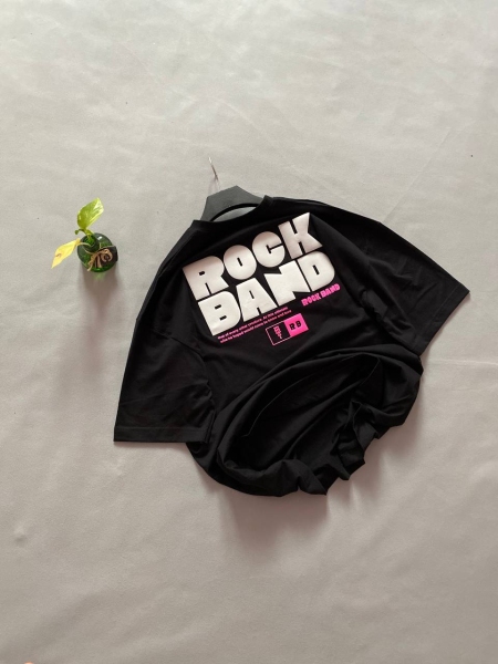 تی شرت نخ پنبه گرم بالا چاپ پفکی