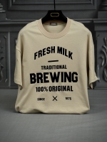 تیشرت(BREWING)کرم