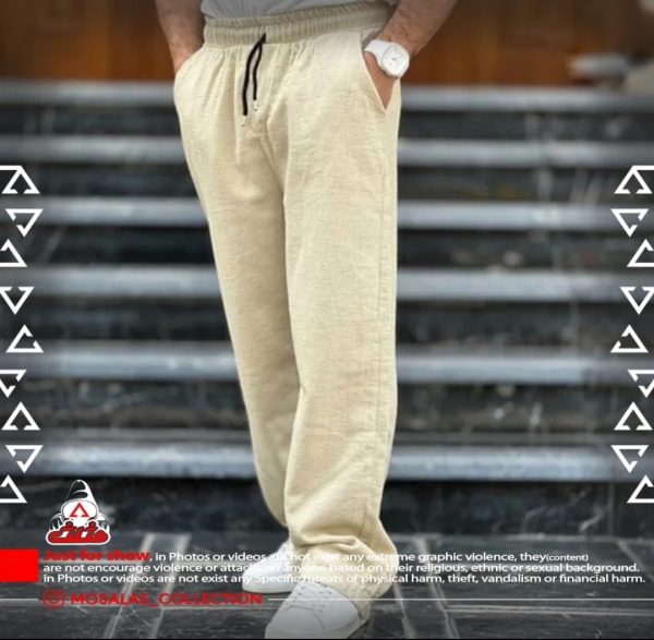 شلوار پارچه ای لنین بسیار خنک