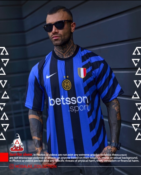 تیشرت کیت اورجینال اینتر میلان