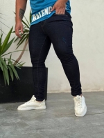 شلوار جین اسکینی طرح زاپ LEVIS سرمه ای