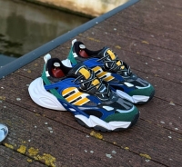 کتونی اسپرت ADIDAS DILKS مشکی آبی سبز